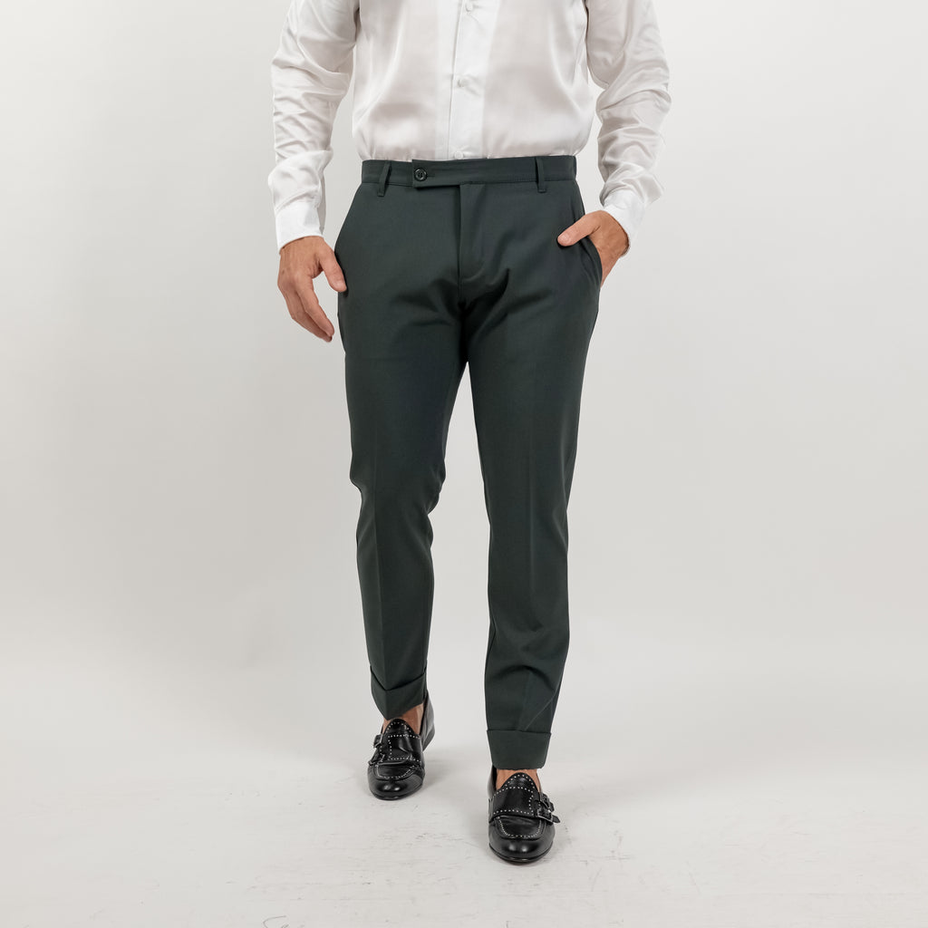 Pantalón palazzo con resorte en la espalda - Ice 