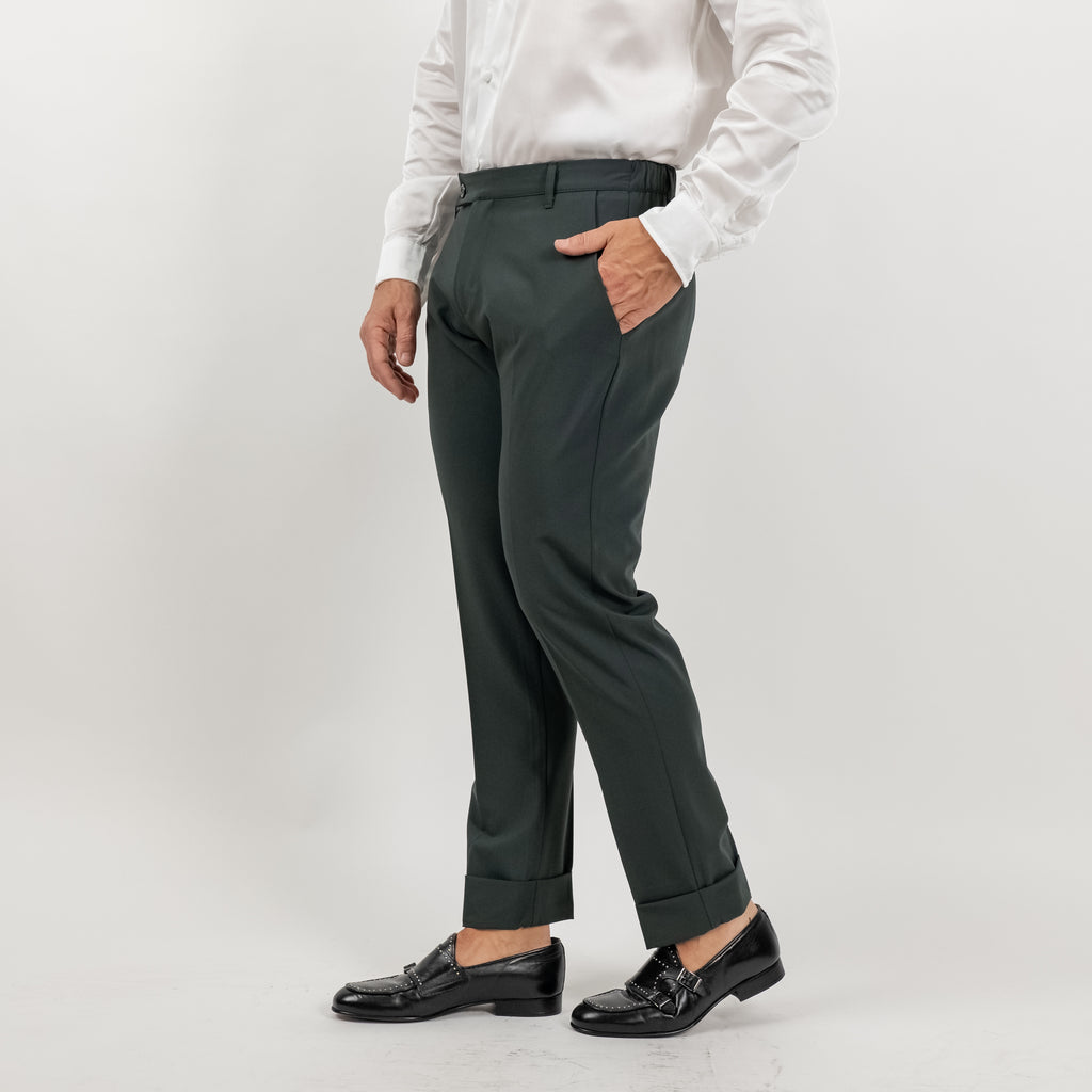 Pantalón palazzo con resorte en la espalda - Ice 