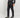 Pantalone classico con risvolto alto - Nero