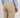 Pantalone classico con risvolto alto - Beige