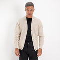 Cardigan scollo a V - Avorio