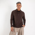 Polo Manica Lunga Stretch Ultra-Leggero - Moro