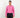 Camicia in viscosa con bottoni ricoperti - Rosa
