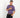 Maglia in filo a strisce - Viola