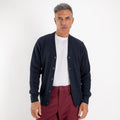 Cardigan scollo a V - Blu scuro