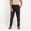 Chino-Hose Slim Fit - Dunkelbraun