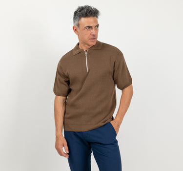 Long sleeve henley shirt - Black
