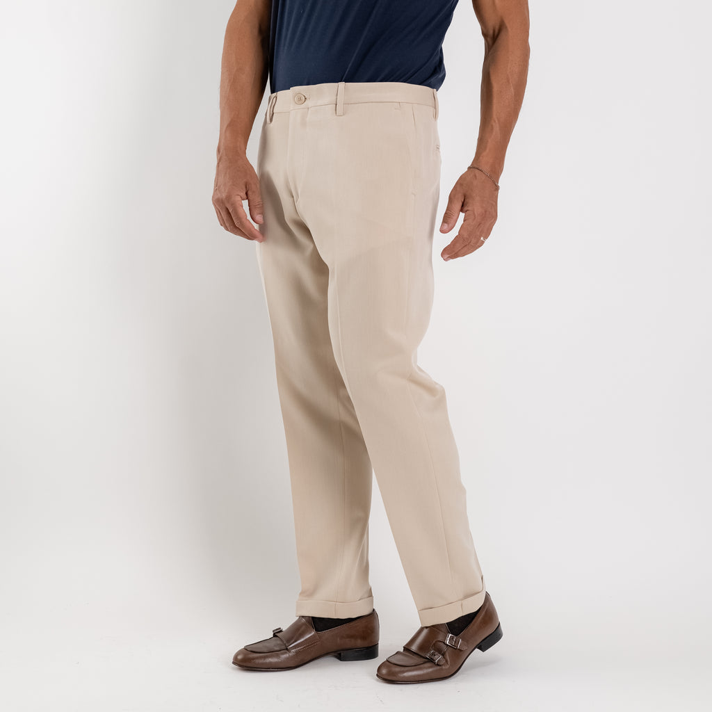 Chinohose Slim Fit - Beige