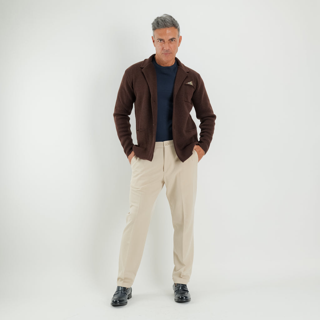 Chinohose Slim Fit - Beige
