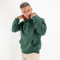 Sudadera con capucha y cordones - Verde bosque