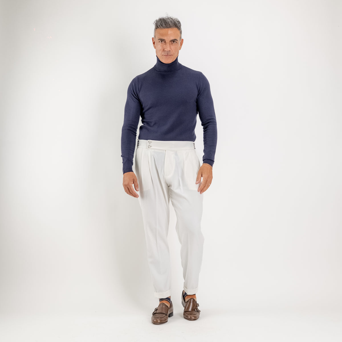 Dolcevita collo alto - Blu