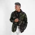 Giubbotto Stile Jacket a Fantasia Mimetica