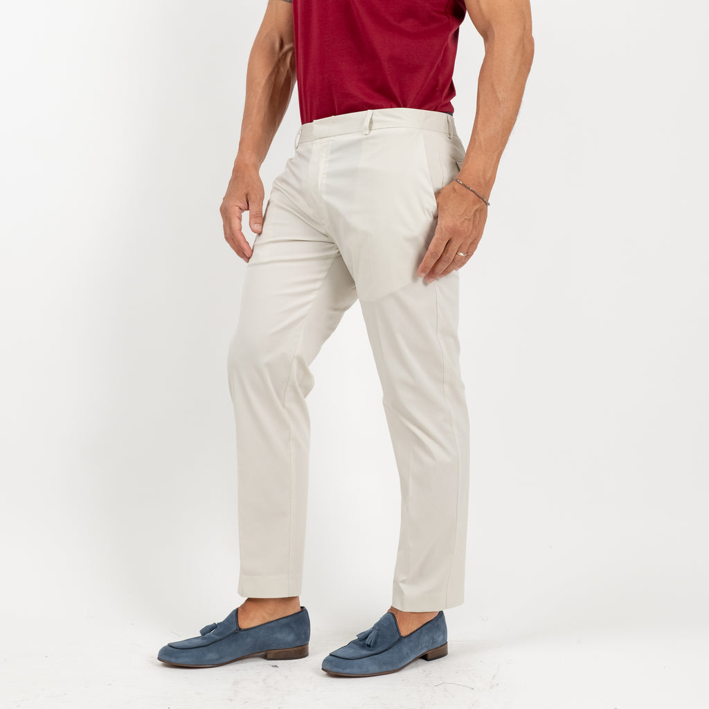 Lightweight tailored trousers - Ice