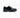Double Buckle Suede Moccasin - Black