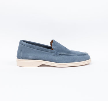 Mocassino in camoscio - Blu Jeans