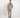 🔵Abito sartoriale over con bottone in tessuto - Beige