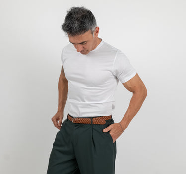 Camiseta henley de manga larga - Negro