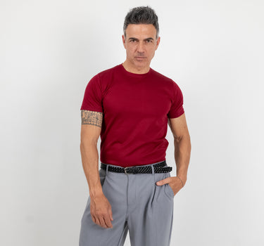Camiseta henley de manga larga - Negro