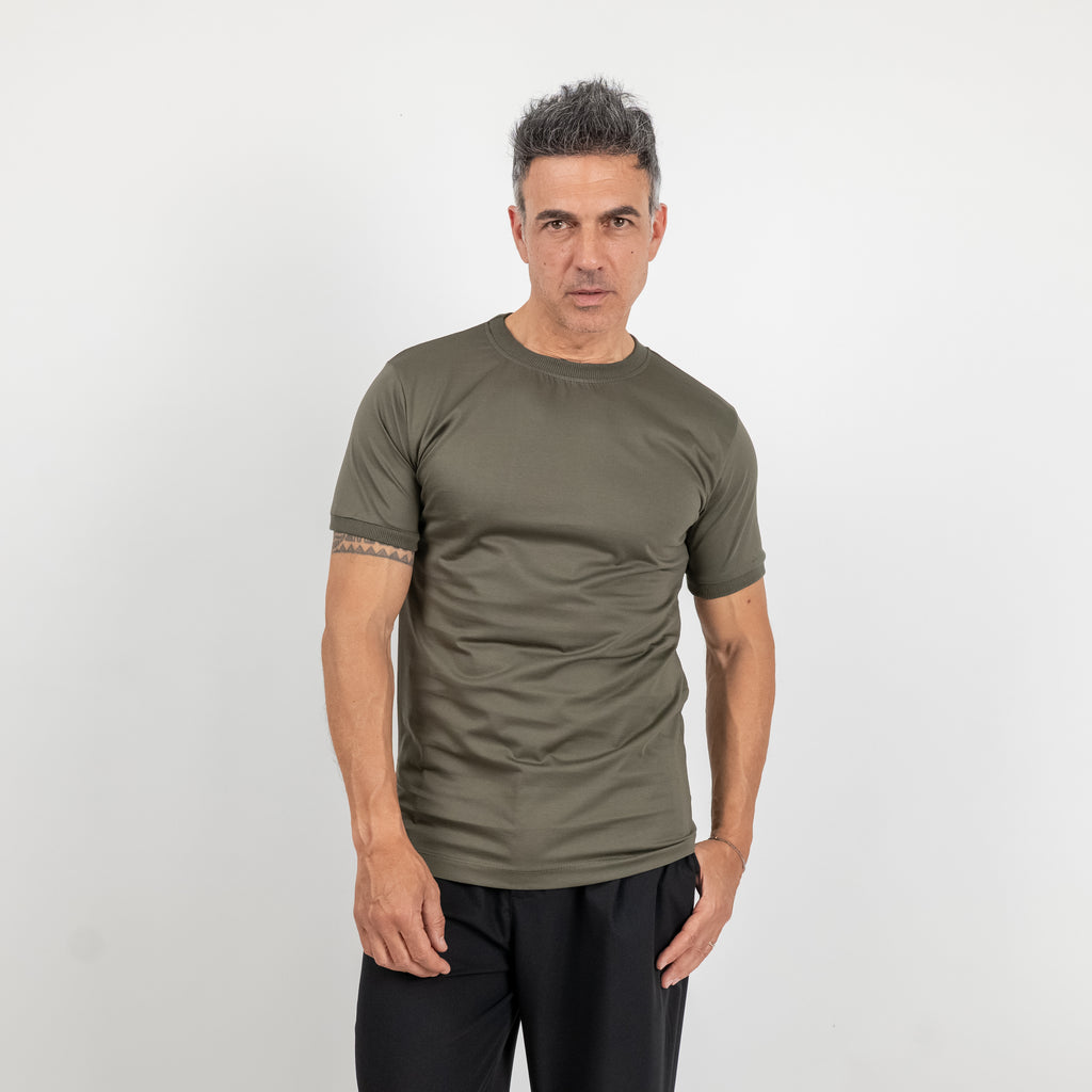 Long sleeve henley shirt - Black