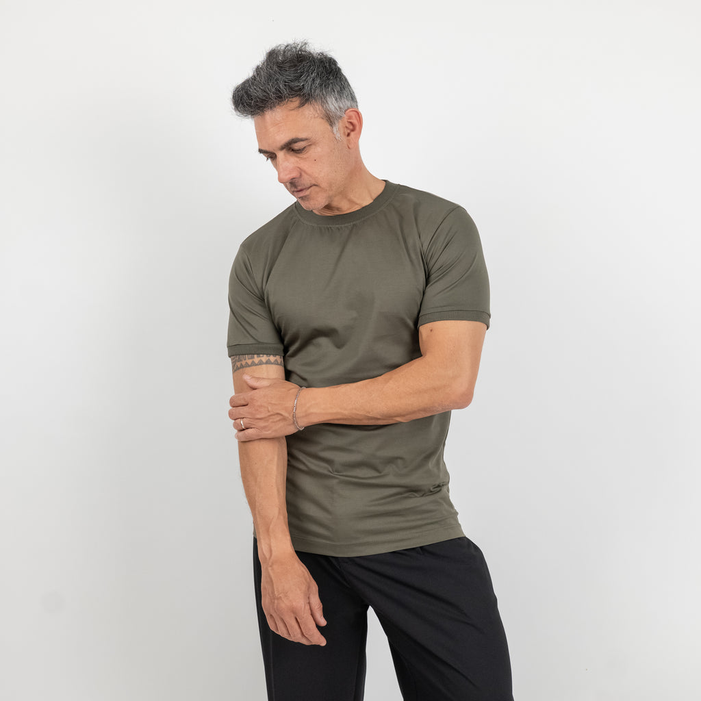 Long sleeve henley shirt - Black