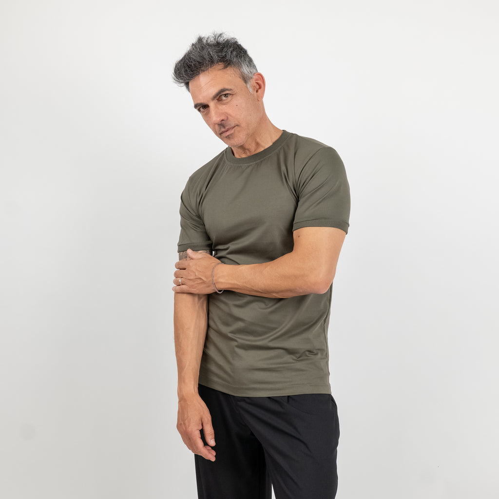 Long sleeve henley shirt - Black