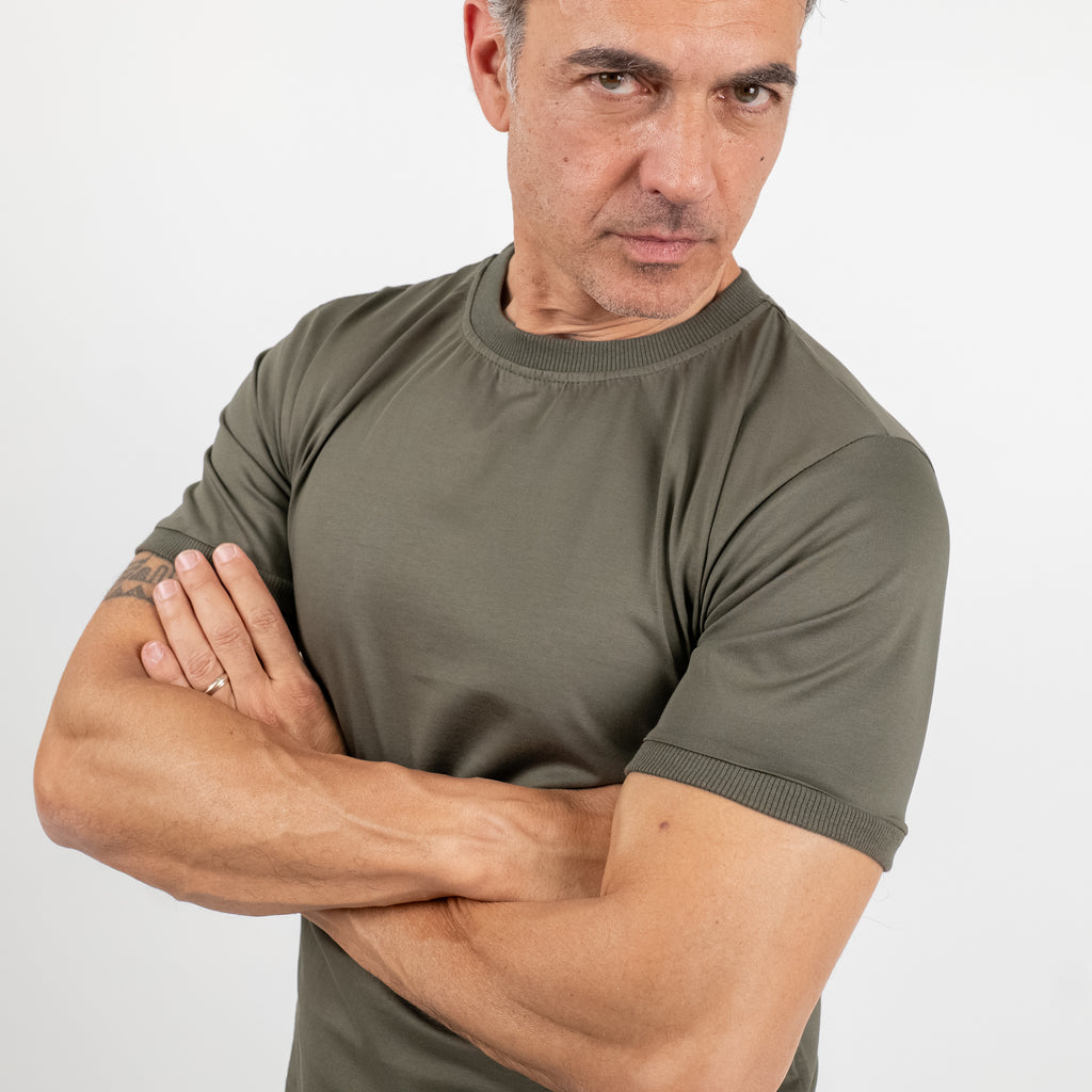 Long sleeve henley shirt - Black