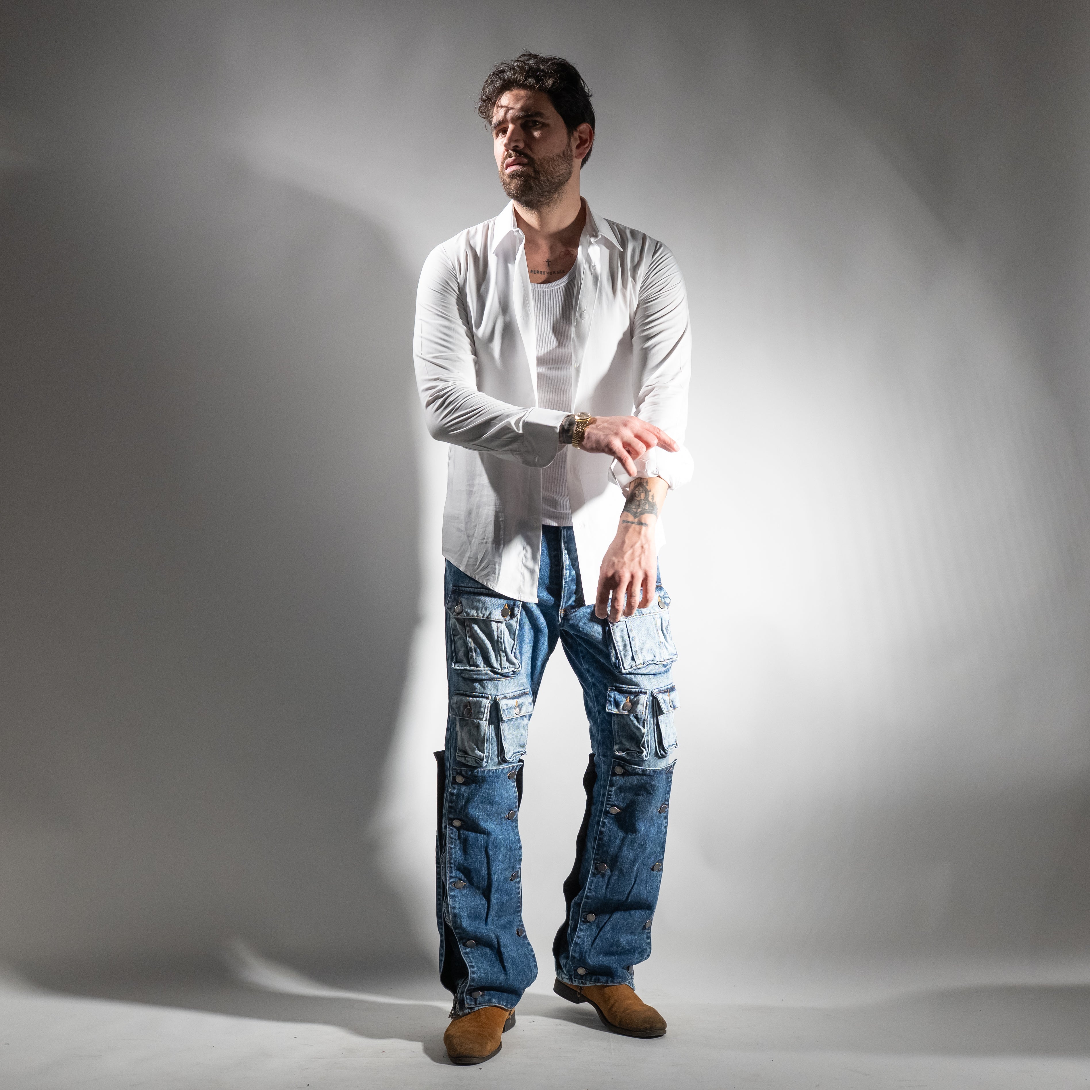 Jeans multitasche - Denim