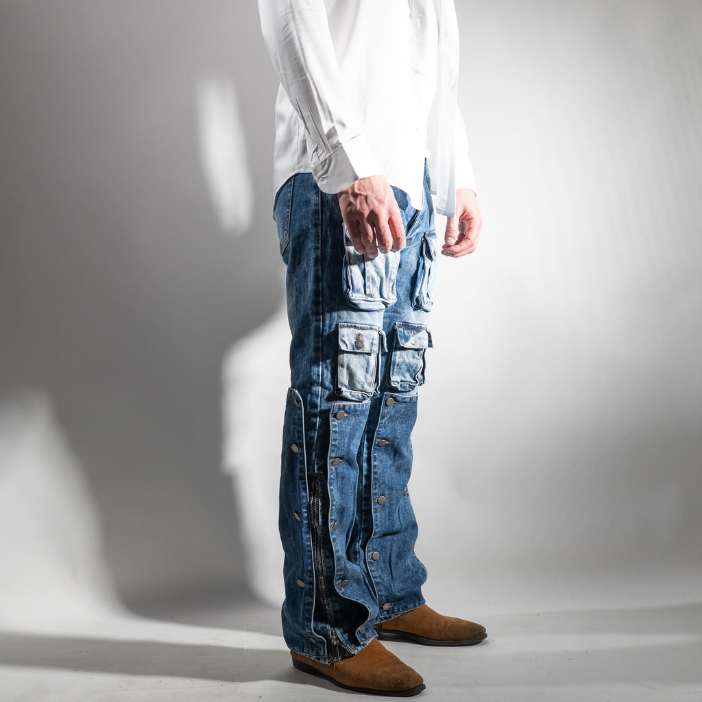 Multi-pocket jeans - Denim