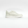 Sneaker in vera pelle liscia - Bianco