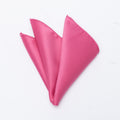 Solid Color Pocket Square - Fuchsia 