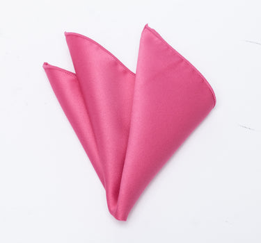 Pañuelo de bolsillo liso - Rosa 