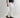Pantalone classico con molla sul retro - Bianco