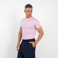 T-shirt effetto seta - Rosa