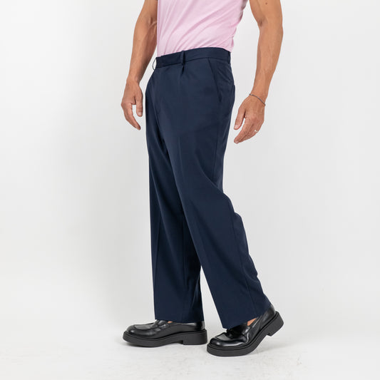 Pantalone sartoriale taglio morbido - Blu Notte