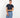 T-shirt effetto seta - Blu Notte