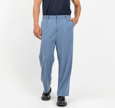 🔵Pantalone sartoriale taglio morbido - Polvere
