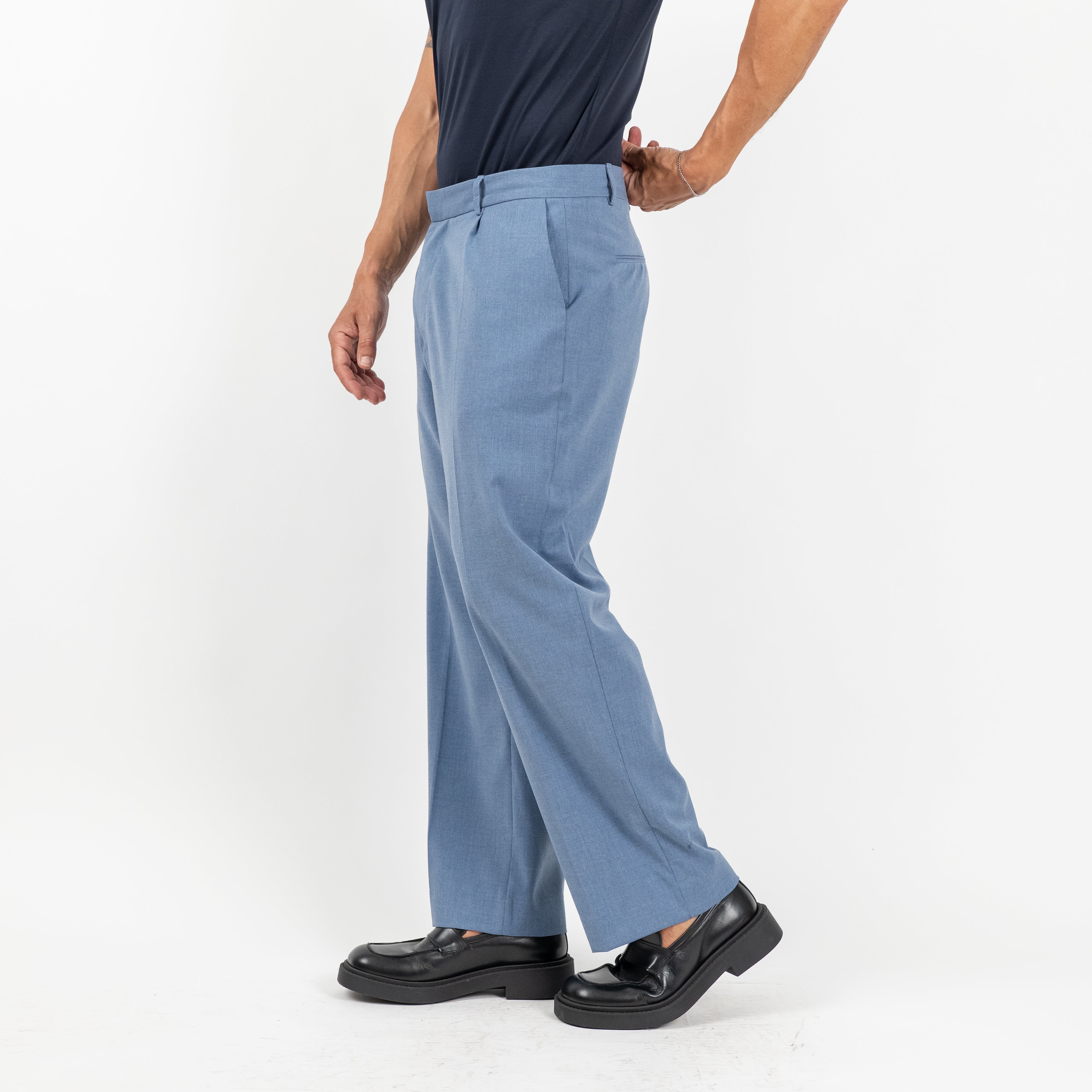 Pantalone sartoriale taglio morbido - Polvere