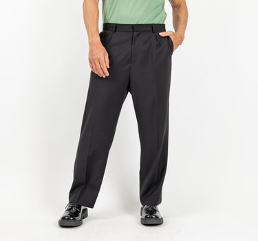 🔵Pantalone sartoriale taglio morbido - Nero