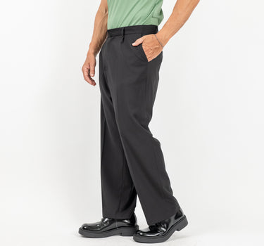 🔵Pantalone sartoriale taglio morbido - Nero