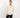 Camicia oversize in viscosa a righe - Crema