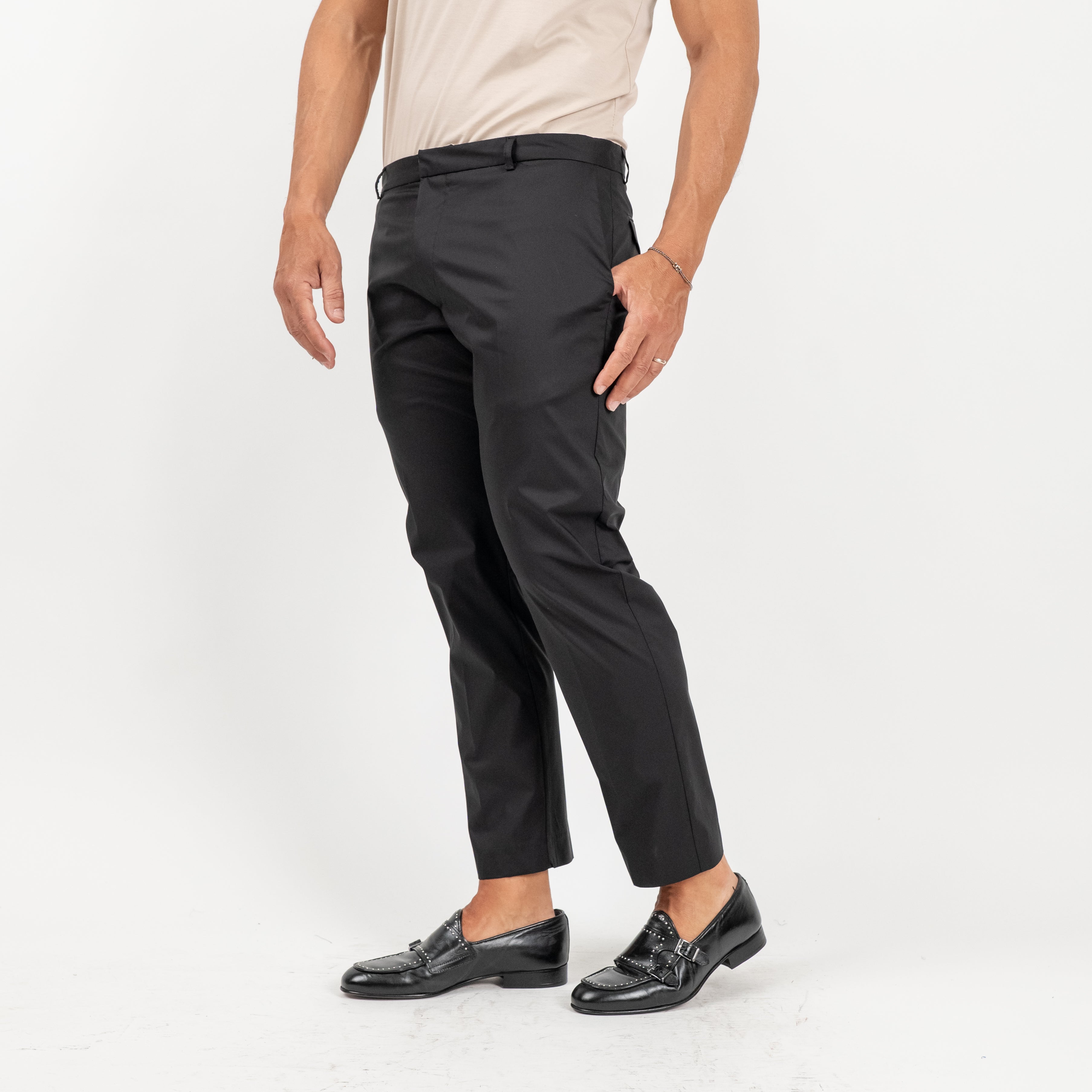 Pantalone sartoriale leggero - Nero