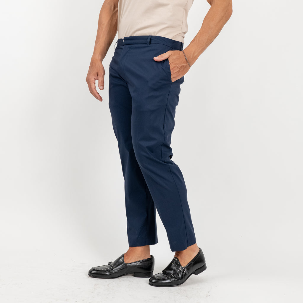 Pantalones ligeros de sastre - Azul