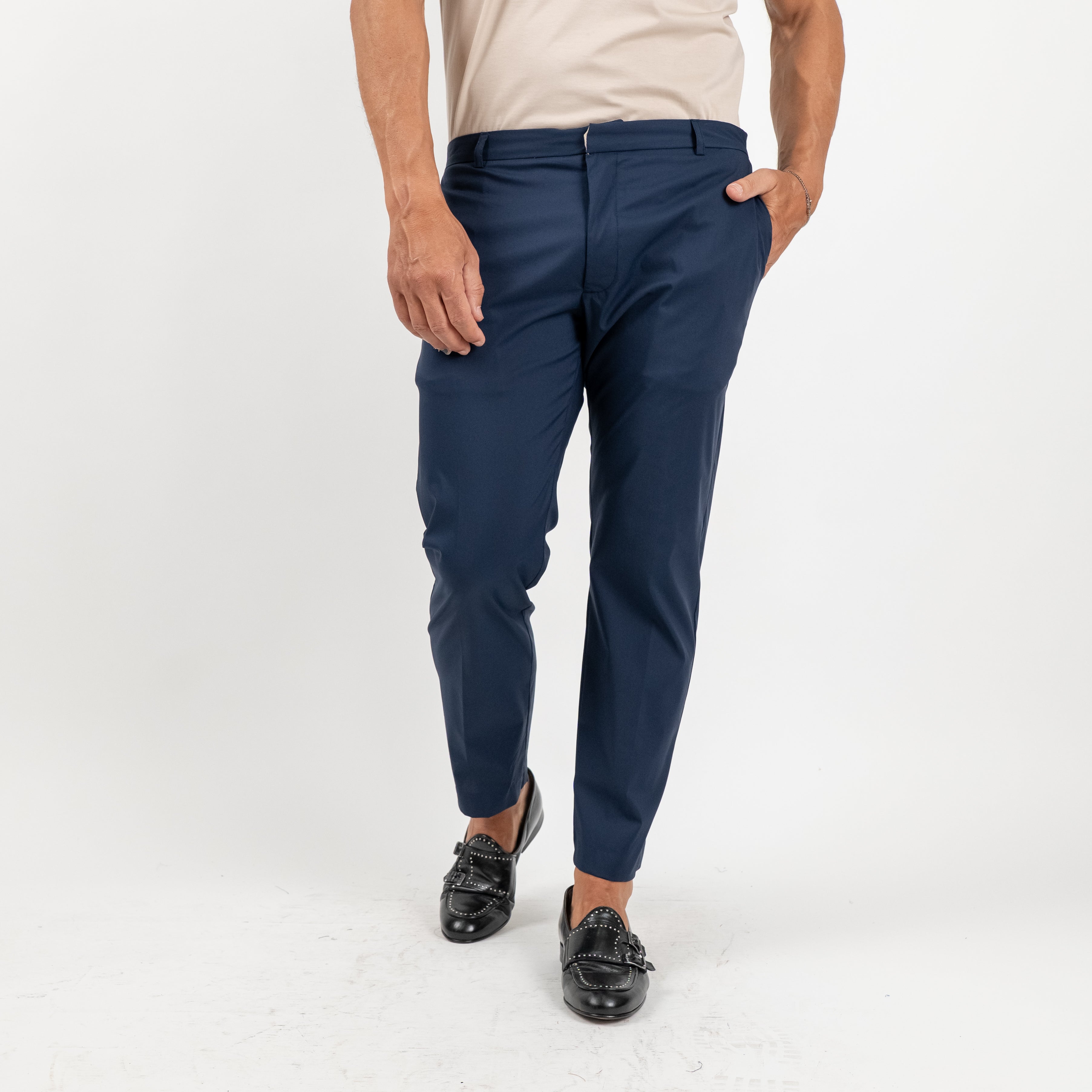 Pantalone sartoriale leggero - Blu