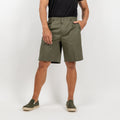 Bermuda shorts with flap pockets on the back - Military 