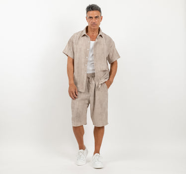 Coordinato melange - Beige