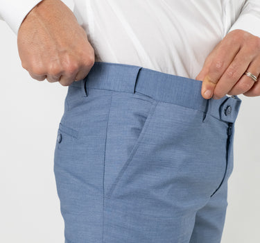 Abito doppiopetto e pantalone con molla - Polvere