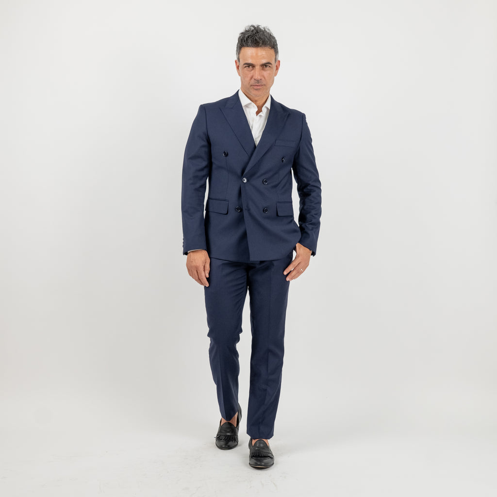 Abito doppiopetto classico - Blu Notte