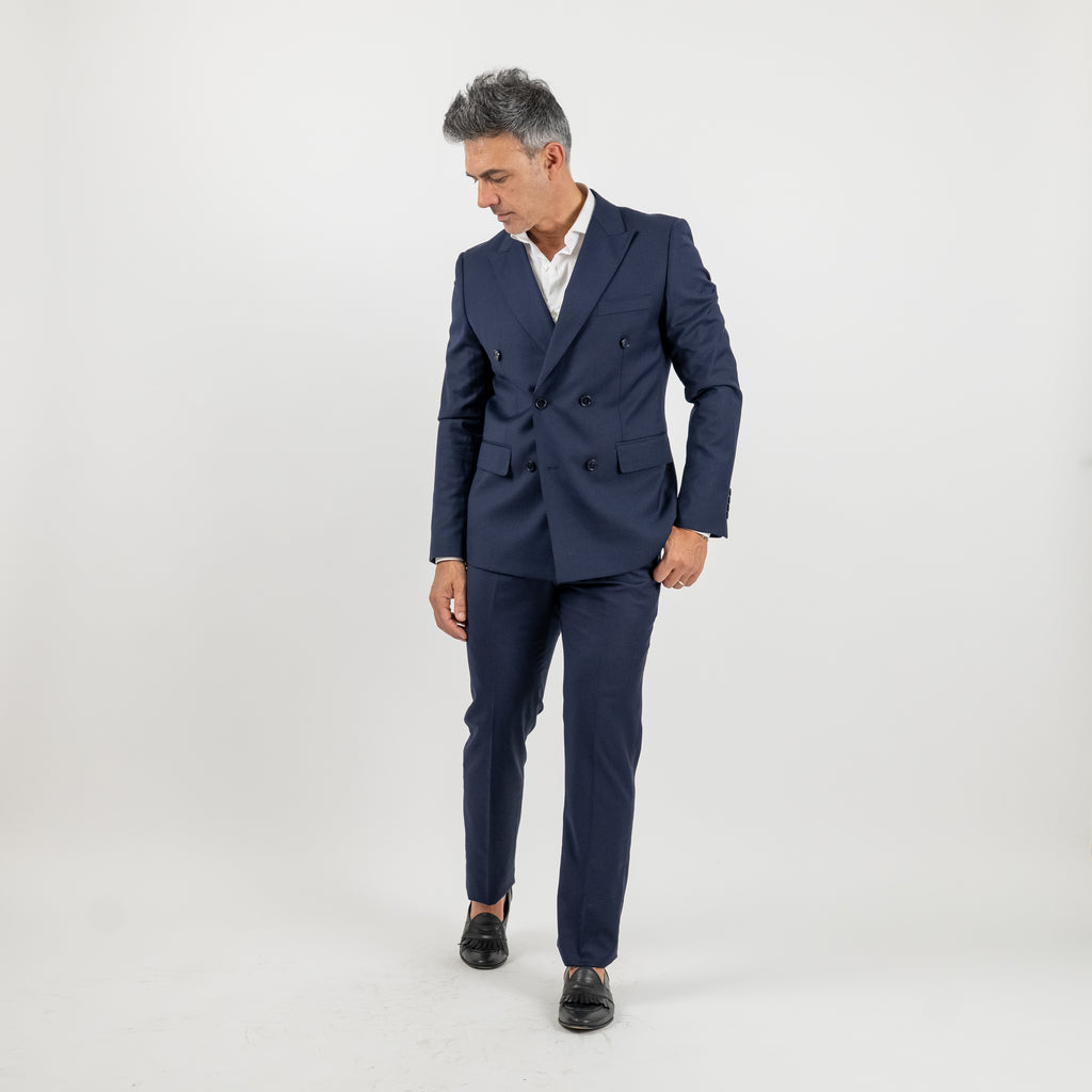 Abito doppiopetto classico - Blu Notte