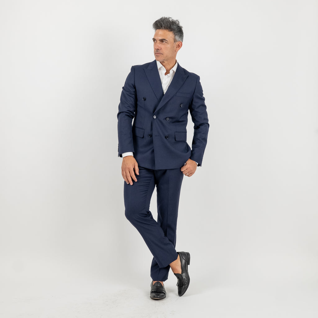 Abito doppiopetto classico - Blu Notte
