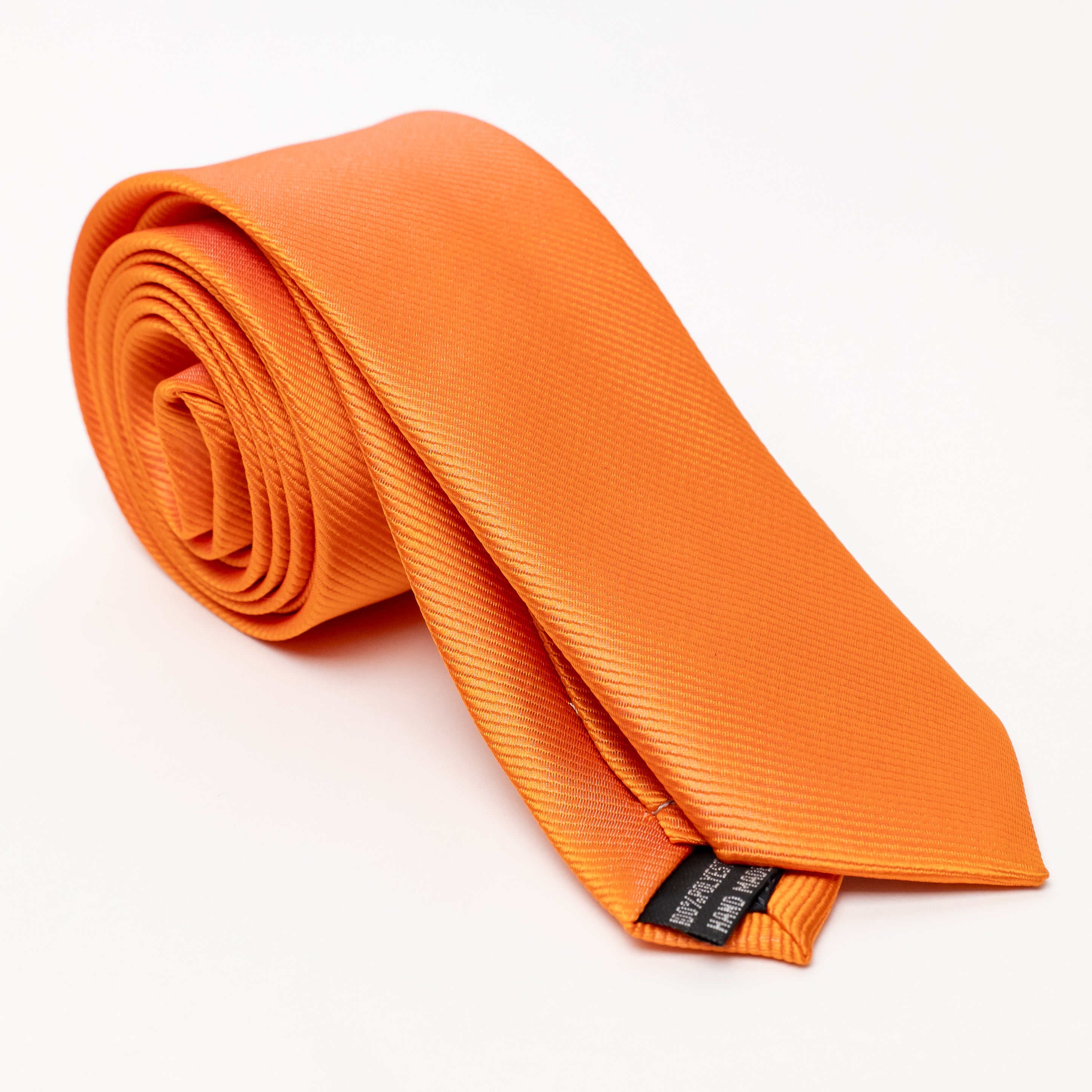 Slim Tie with Texture - Amber